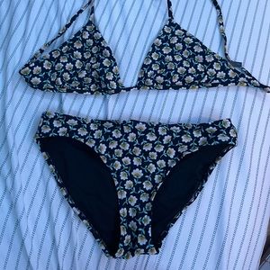 aerie flower bikini